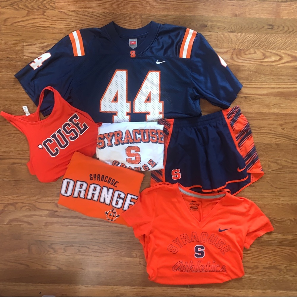 6 Piece Syracuse Assorted Merch Clothing - refer to description for sizing!!